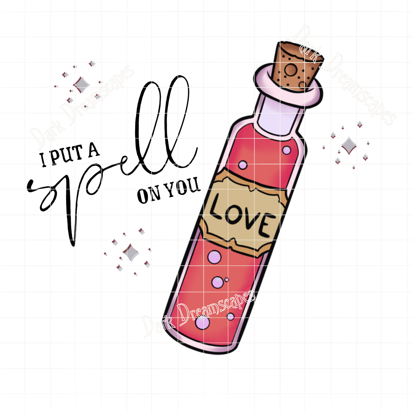 I Put a Spell on You (spell bottle)