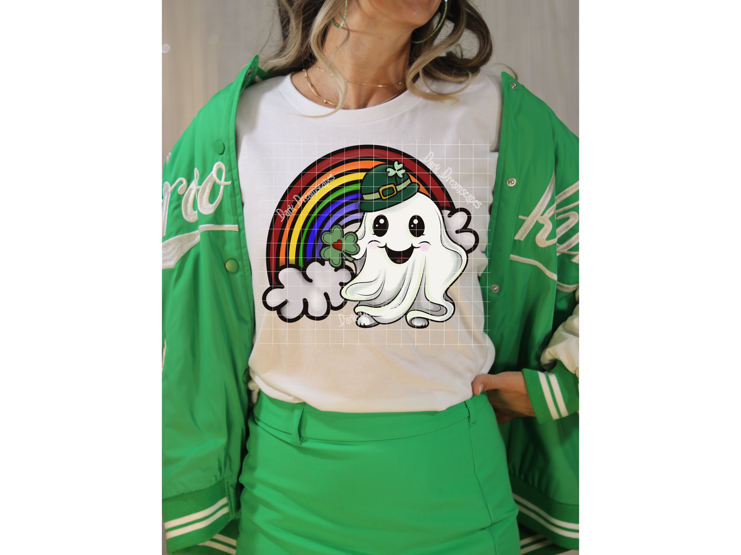 Over the Ghost Rainbow Design