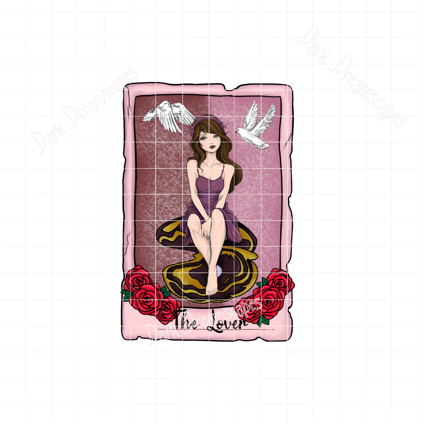 Aphrodite Tarot Card Design