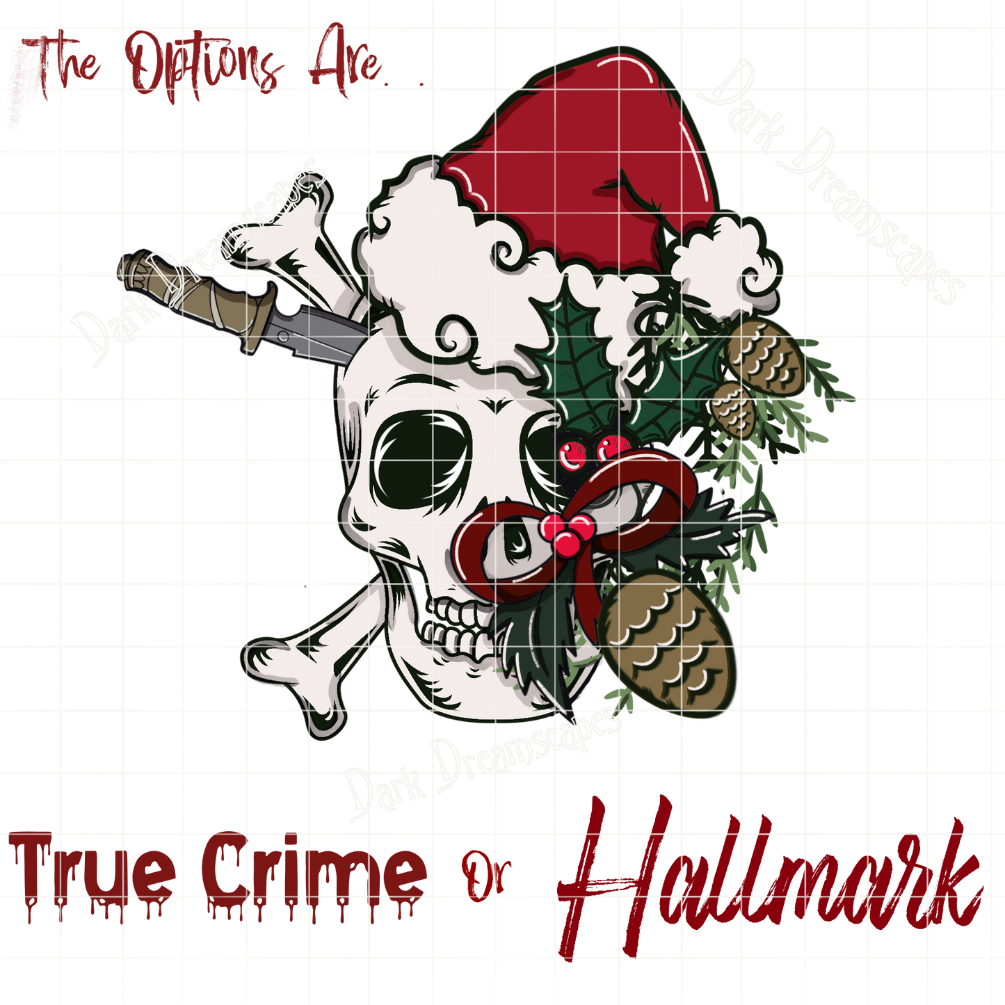 The Options Are Hallmark or True Crime Design